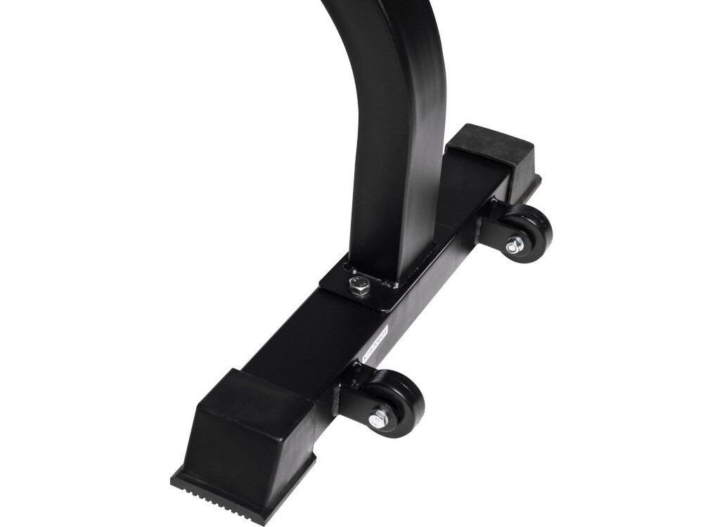 Ławka do ćwiczeń GORILLA SPORTS 3633 wbudowane kolka transportowe