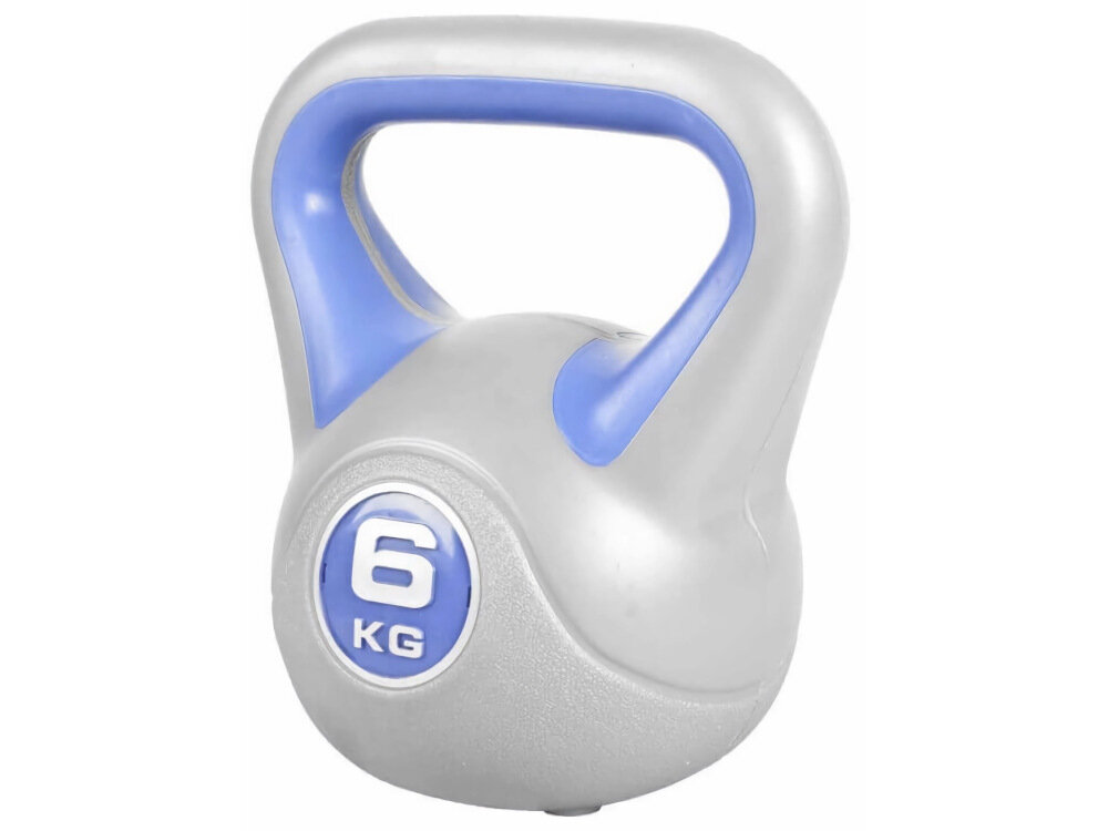 Kettlebell GORILLA SPORTS 2612 6 kg narzedzie treningowe wydajny efektywny trening silowy solidna konstrukcja staranne wykonczenie 6-kilogramowy