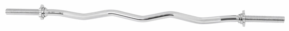 Gryf GORILLA SPORTS 3001 120 cm solidny trwaly efektywnym trening silowy 120-centymetrowy gryf lamany