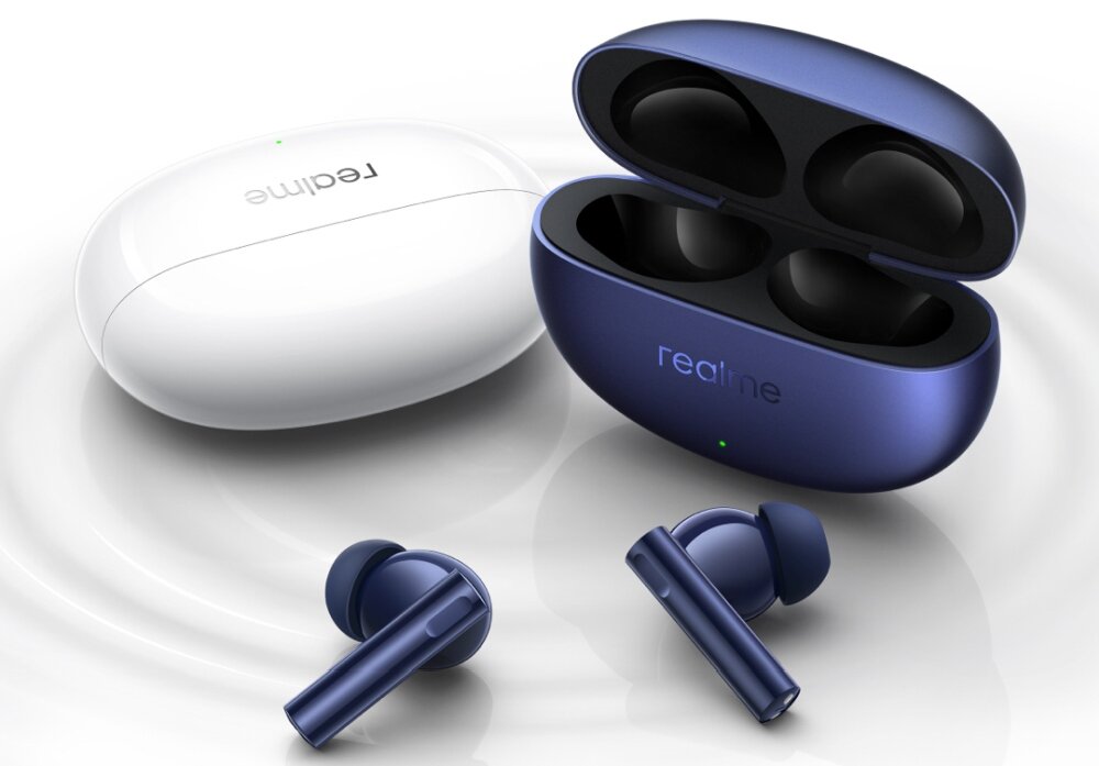 Słuchawki dokanałowe REALME Buds Air 5 design komfort lekkość dźwięk jakość wrażenia słuchowe ergonomia lekkość sport aktywność podróże czas pracy działanie akumulator