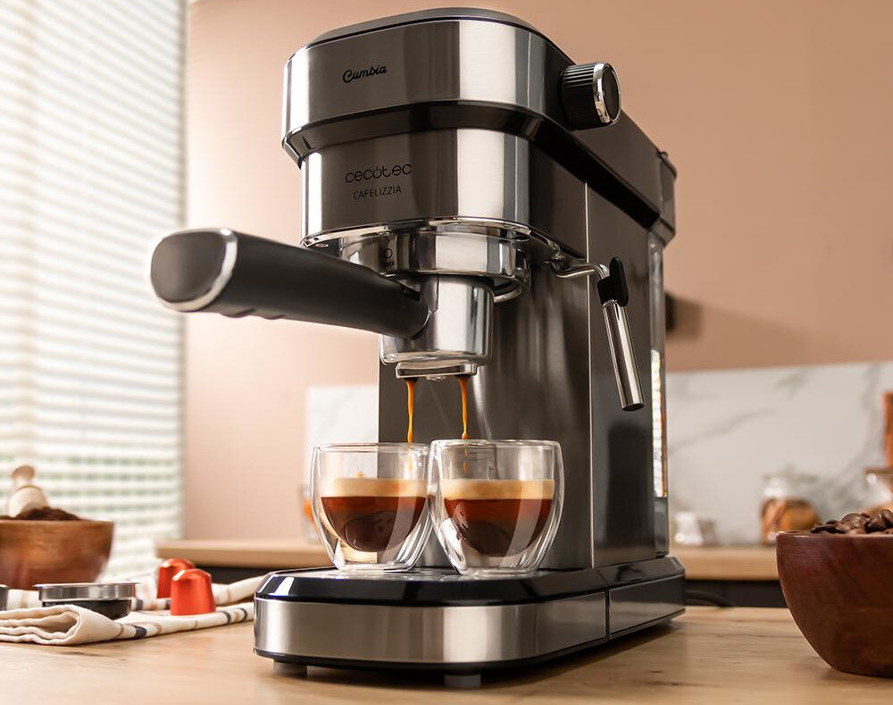 Ekspres CECOTEC Cafelizzia 790 Steel Duo 1600W podwojna dysza