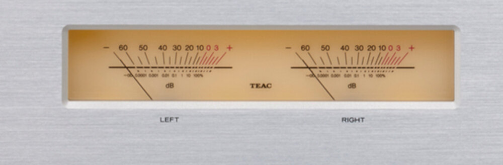 Wzmacniacz TEAC AP-505 - wskaźniki