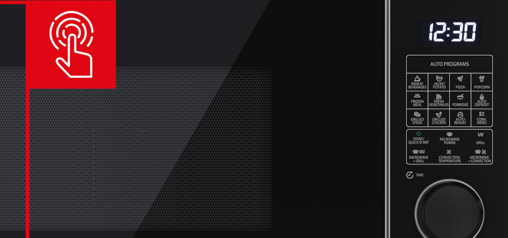 KUCHNIA MIKROFALOWA SHARP YC-PC254AE-S wygoda funkcjonalność