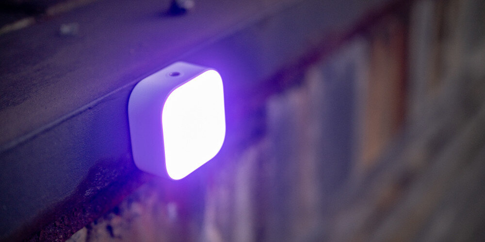 Lampa LED NEWELL RGB Cutie Pie kolorowe światło palecie barw HSI jasność, odcień i nasycenie temperatury barwowej od 2500-9900 K 21 wgranych efektów specjalnych