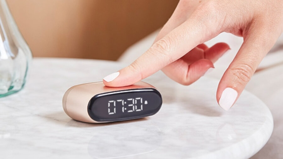 Budzik LEXON Minut Mini  - drzemka