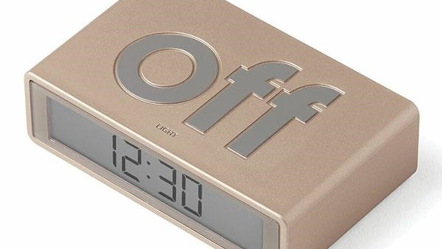 Budzik LEXON Flip Travel  - wykonanie