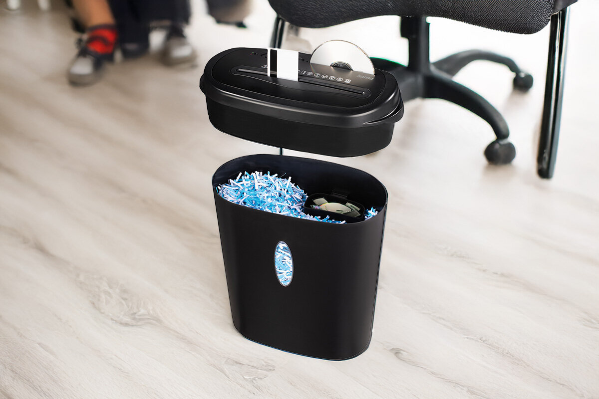 zdjęcie niszczarki do papieru Hama Home 12CD