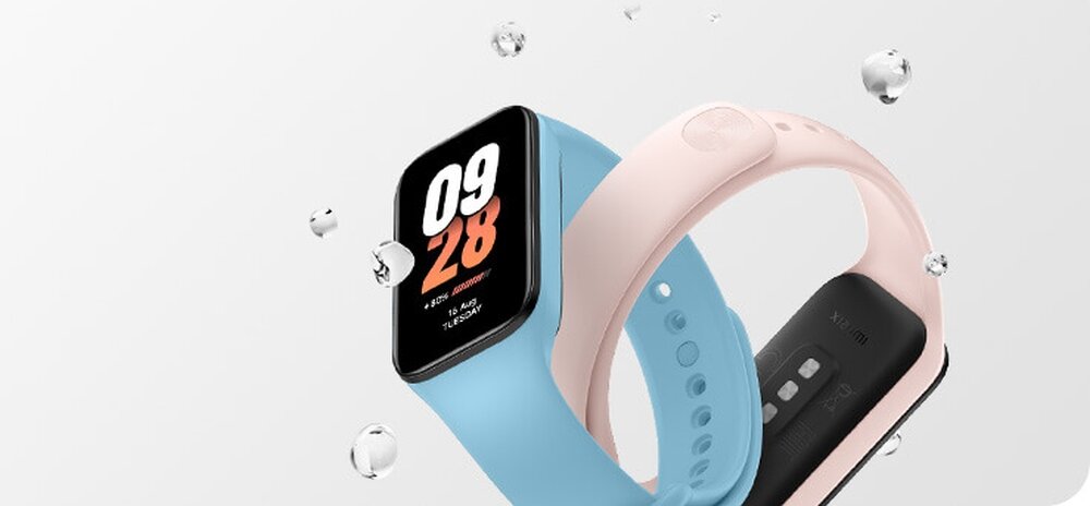 Smartband XIAOMI Mi Band 8 Active ekran bateria czujniki zdrowie sport pasek ładowanie pojemność rozdzielczość łączność sterowanie krew puls rozmowy smartfon aplikacja