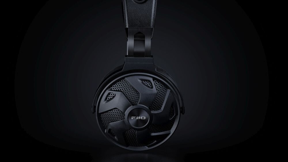 Słuchawki nauszne FIIO FT3 - sluchawki na czarnym tle