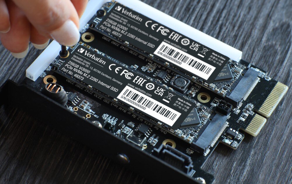 Dysk VERBATIM Vi3000 256GB SSD technologia konstrukcja