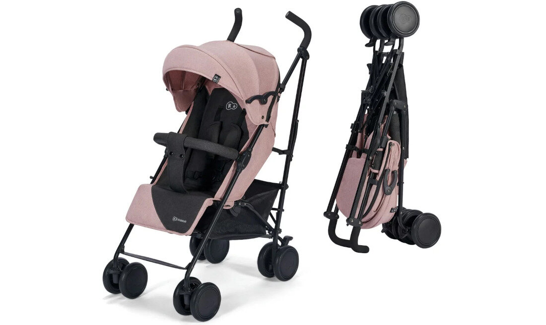 Wózek spacerowy KINDERKRAFT Różowy Szary spacer podróż