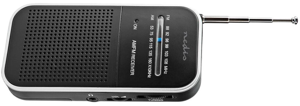 Radio NEDIS RDFM1110SI zasilanie bateryjne