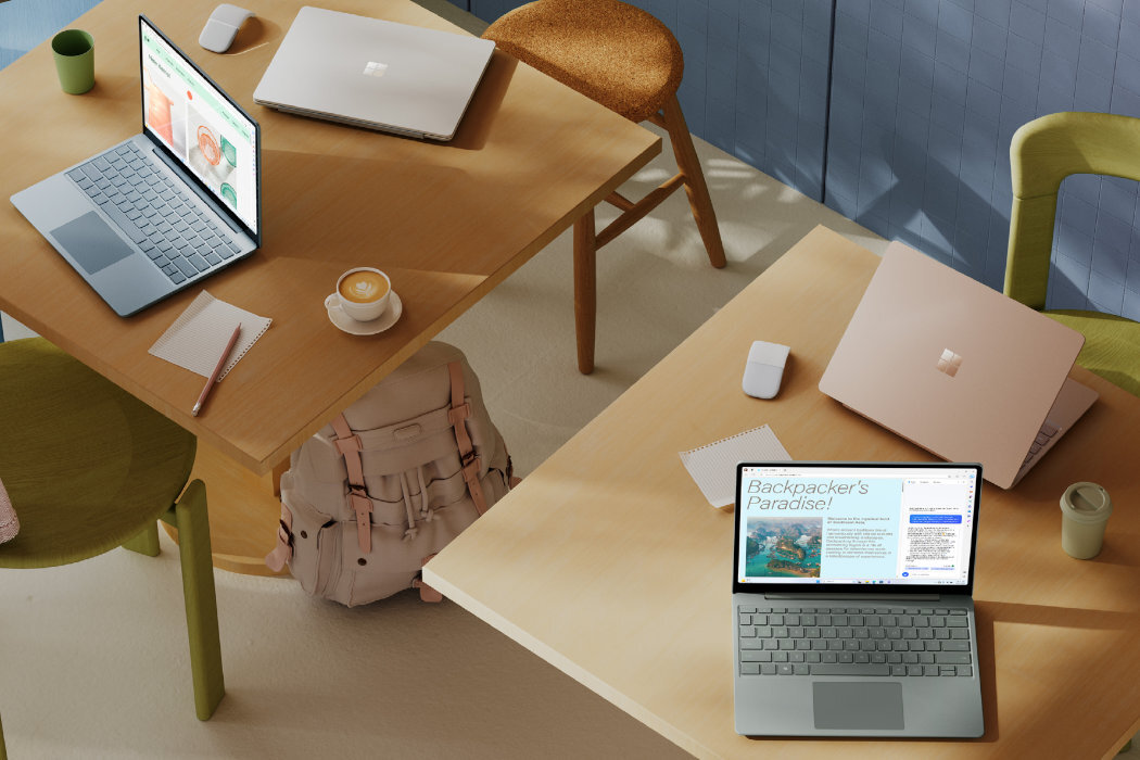 Laptop MICROSOFT Surface Go 3 12.45 i5-1235U 8GB RAM 256GB SSD Windows 11 Home wygoda prostota lekkość wielozadaniowość wyposażenie bateria działanie