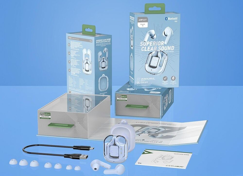 słuchawki TWS słuchawki młodzieżowe słuchawki kolorowe słuchawki douszne