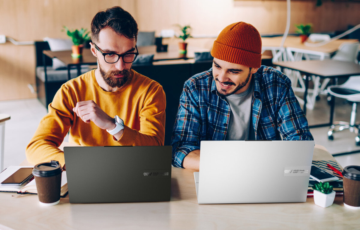 Laptop ASUS VivoBook S 14 K5404VA 14 i5-13500H 16GB RAM 512GB SSD Windows 11 Home pamięć dysk pojemność SSD RAM