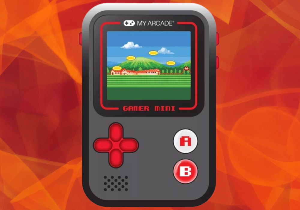 Konsola MY ARCADE DGUNL kompaktowa gra jakość dźwięk wyposażenie