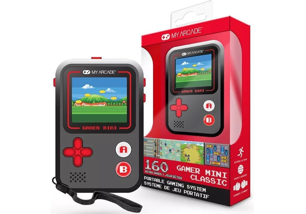 Konsola MY ARCADE DGUNL kompaktowa gra jakość dźwięk wyposażenie