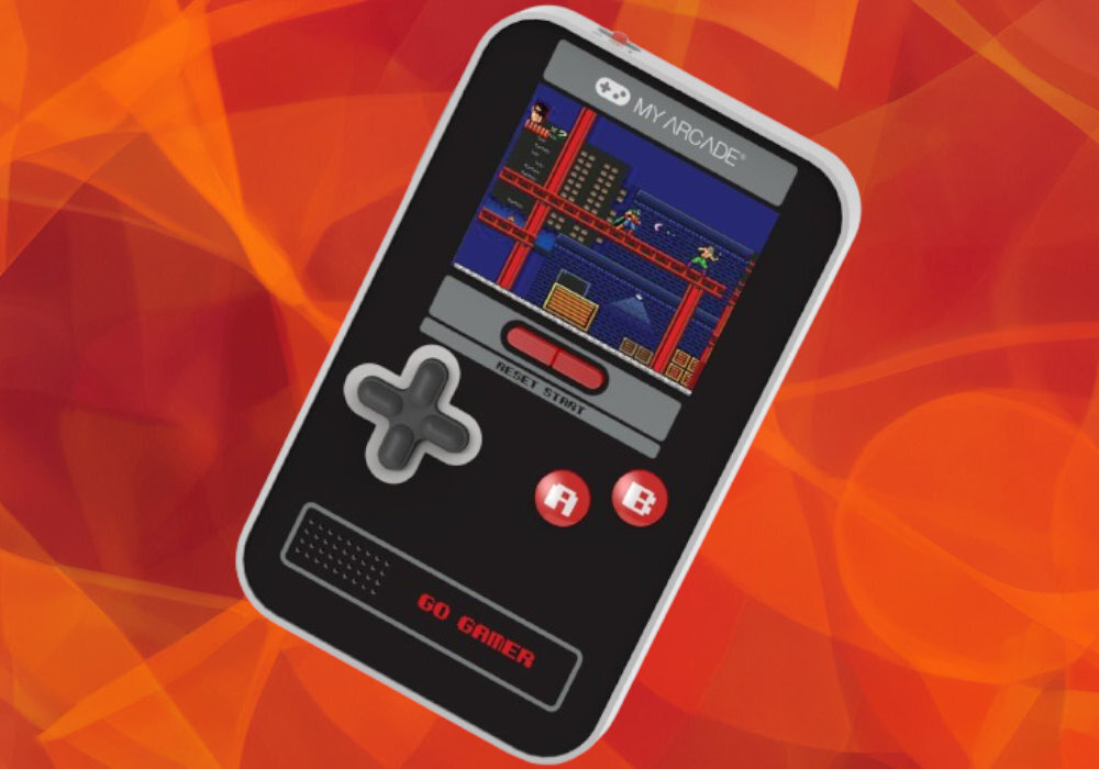 Konsola MY ARCADE DGUNL kompaktowa gra jakość dźwięk wyposażenie