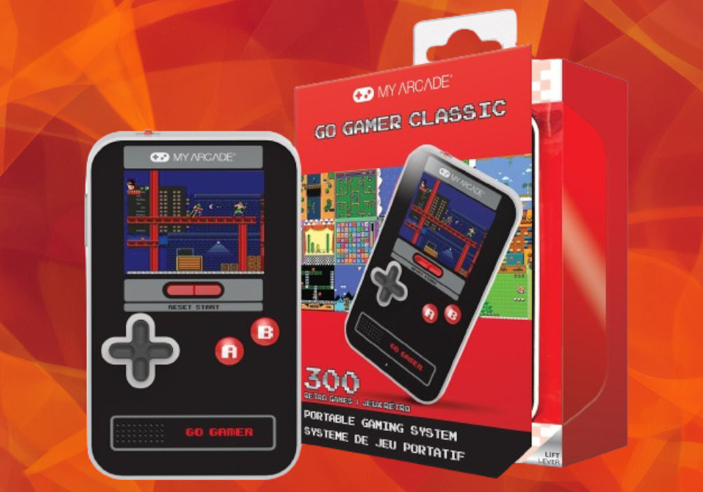 Konsola MY ARCADE DGUNL kompaktowa gra jakość dźwięk wyposażenie
