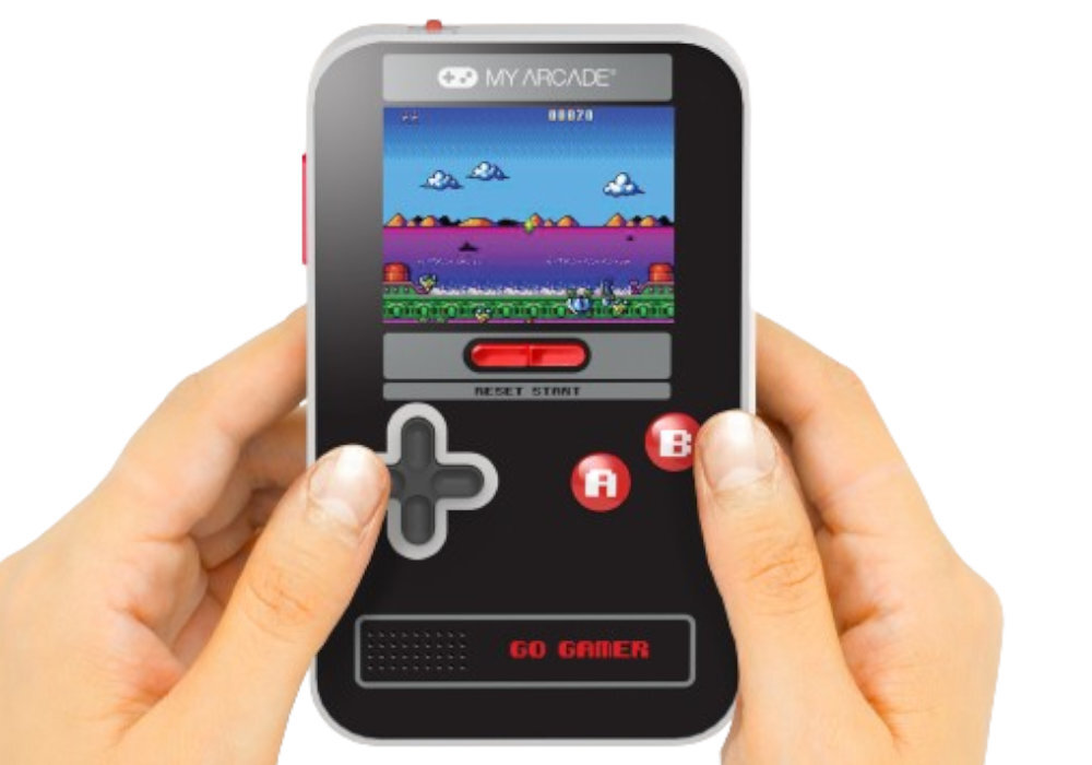 Konsola MY ARCADE DGUNL kompaktowa gra jakość dźwięk wyposażenie