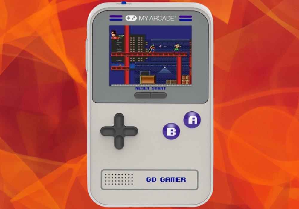 Konsola MY ARCADE DGUNL kompaktowa gra jakość dźwięk wyposażenie