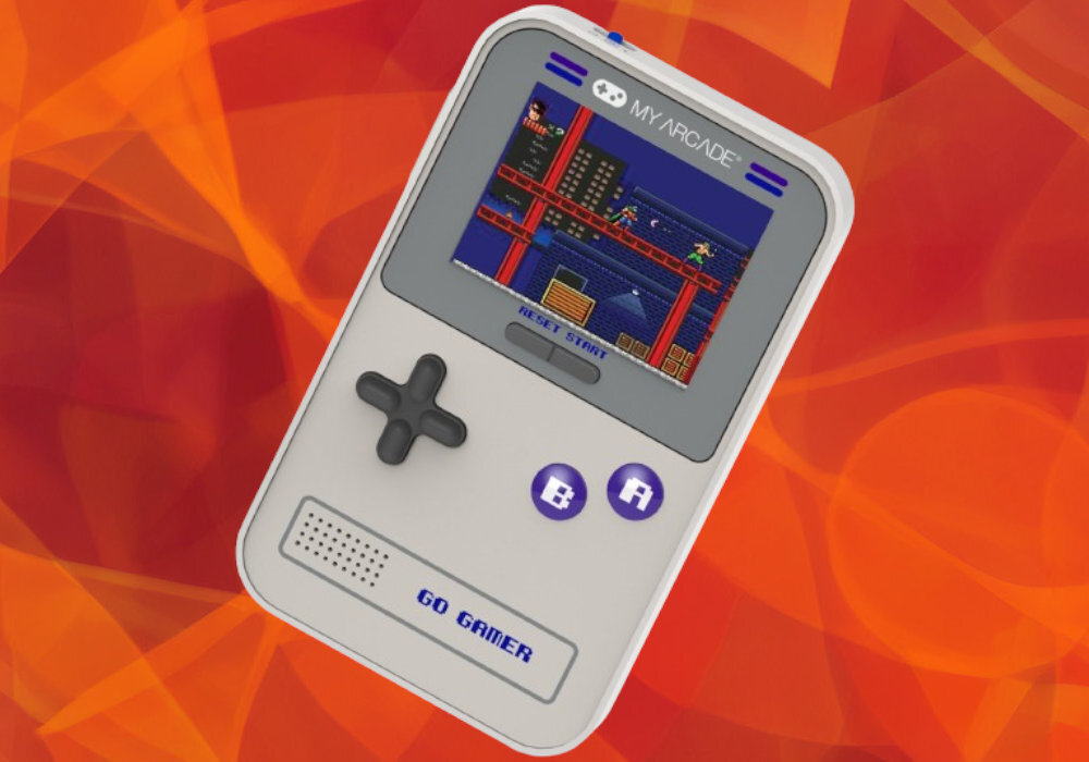 Konsola MY ARCADE DGUNL kompaktowa gra jakość dźwięk wyposażenie