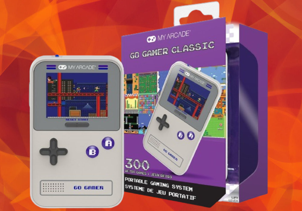 Konsola MY ARCADE DGUNL kompaktowa gra jakość dźwięk wyposażenie