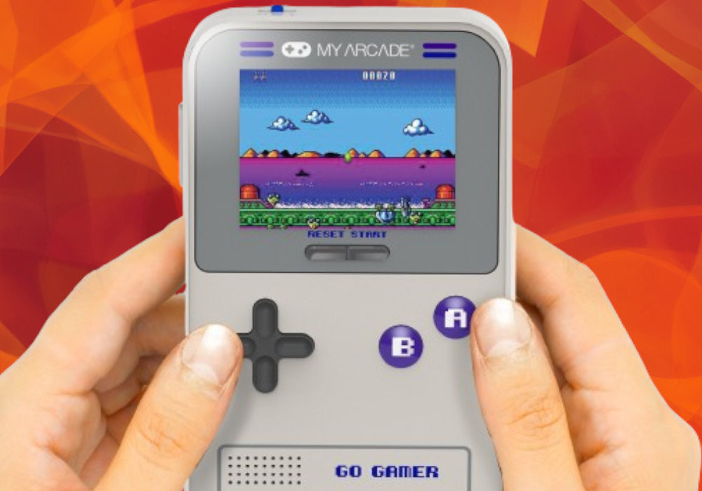 Konsola MY ARCADE DGUNL kompaktowa gra jakość dźwięk wyposażenie