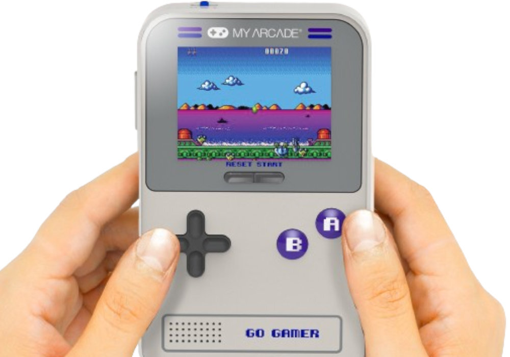 Konsola MY ARCADE DGUNL kompaktowa gra jakość dźwięk wyposażenie