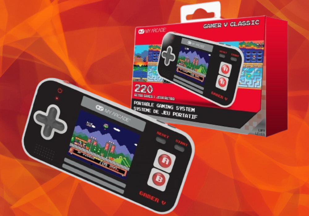 Konsola MY ARCADE DGUNL kompaktowa gra jakość dźwięk wyposażenie