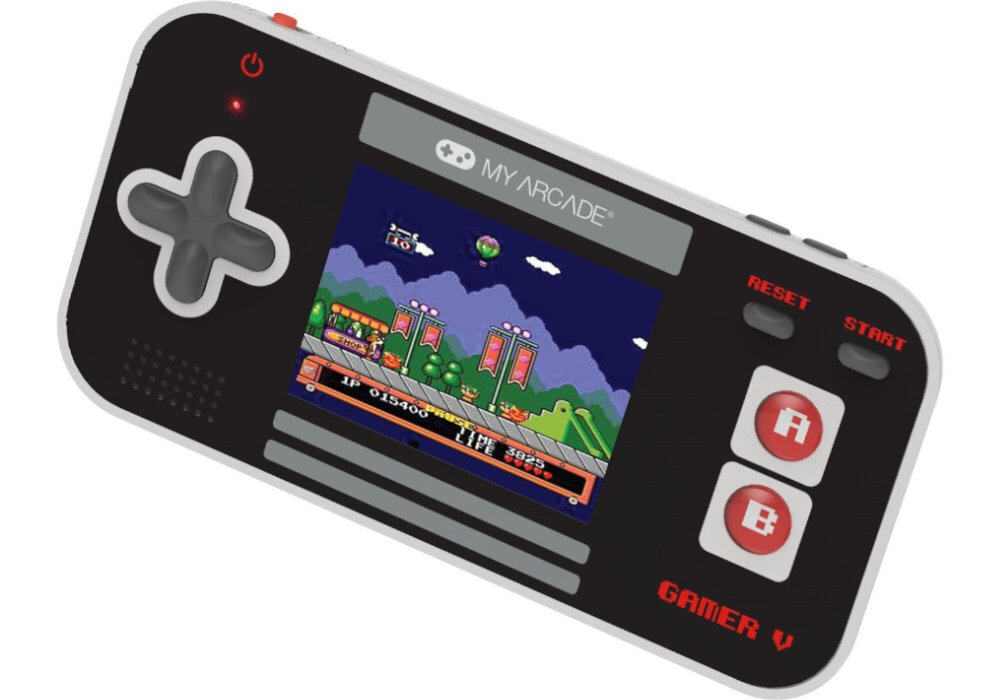 Konsola MY ARCADE DGUNL kompaktowa gra jakość dźwięk wyposażenie