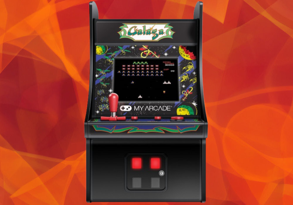 Konsola MY ARCADE DGUNL kompaktowa gra jakość dźwięk wyposażenie