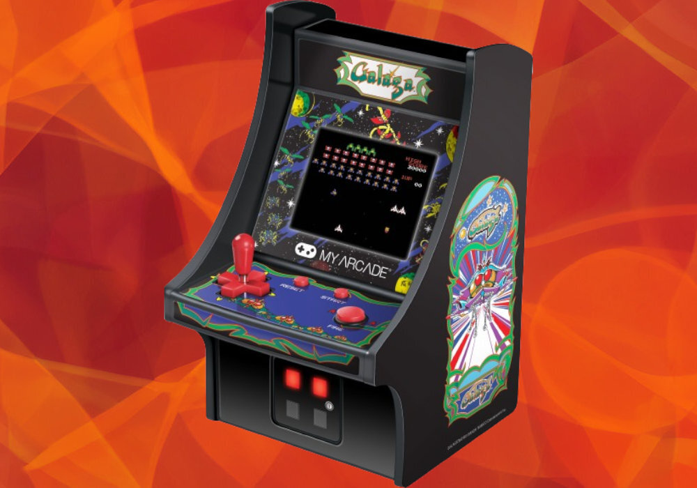 Konsola MY ARCADE DGUNL kompaktowa gra jakość dźwięk wyposażenie