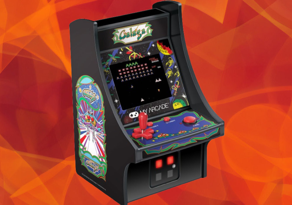 Konsola MY ARCADE DGUNL kompaktowa gra jakość dźwięk wyposażenie