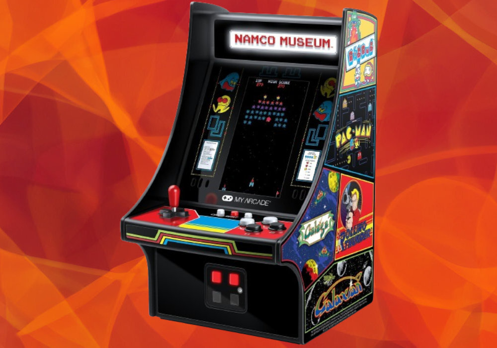 Konsola MY ARCADE DGUNL kompaktowa gra jakość dźwięk wyposażenie
