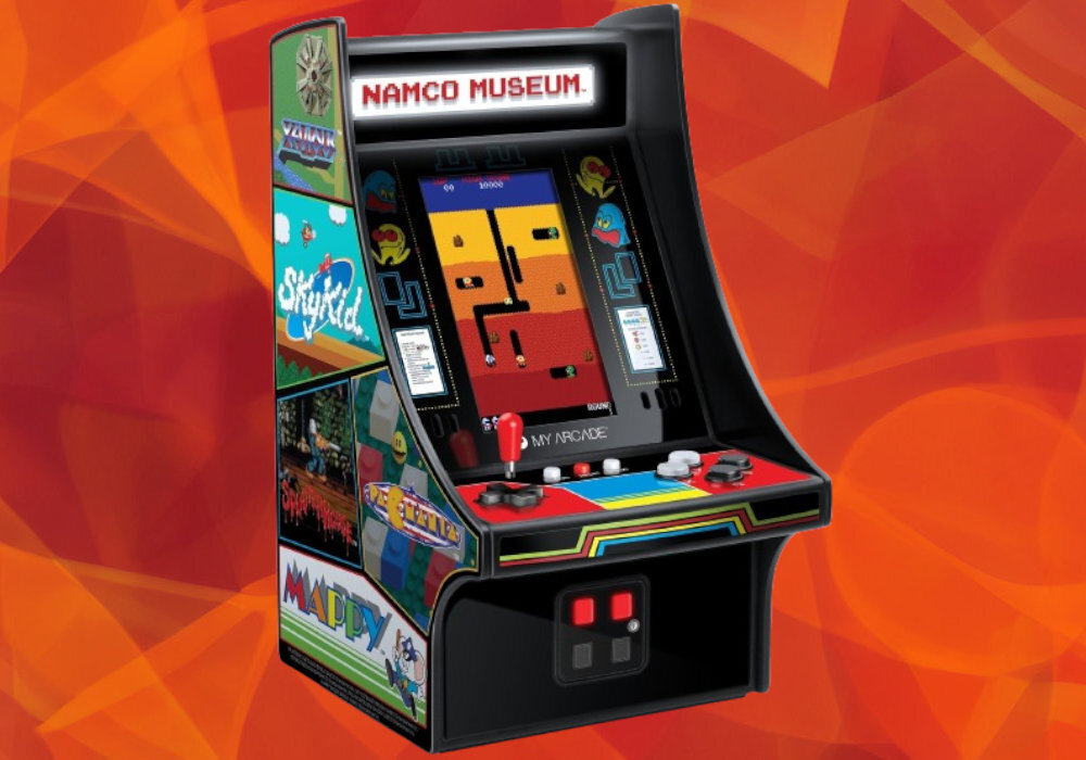 Konsola MY ARCADE DGUNL kompaktowa gra jakość dźwięk wyposażenie