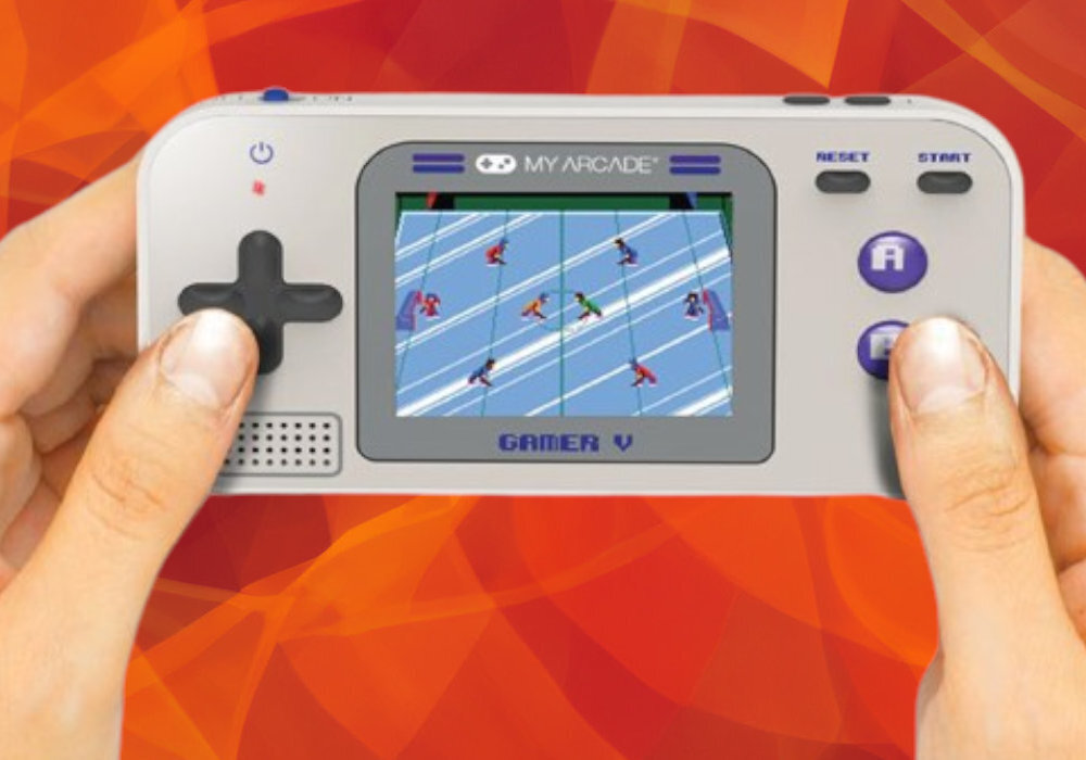 Konsola MY ARCADE DGUNL kompaktowa gra jakość dźwięk wyposażenie
