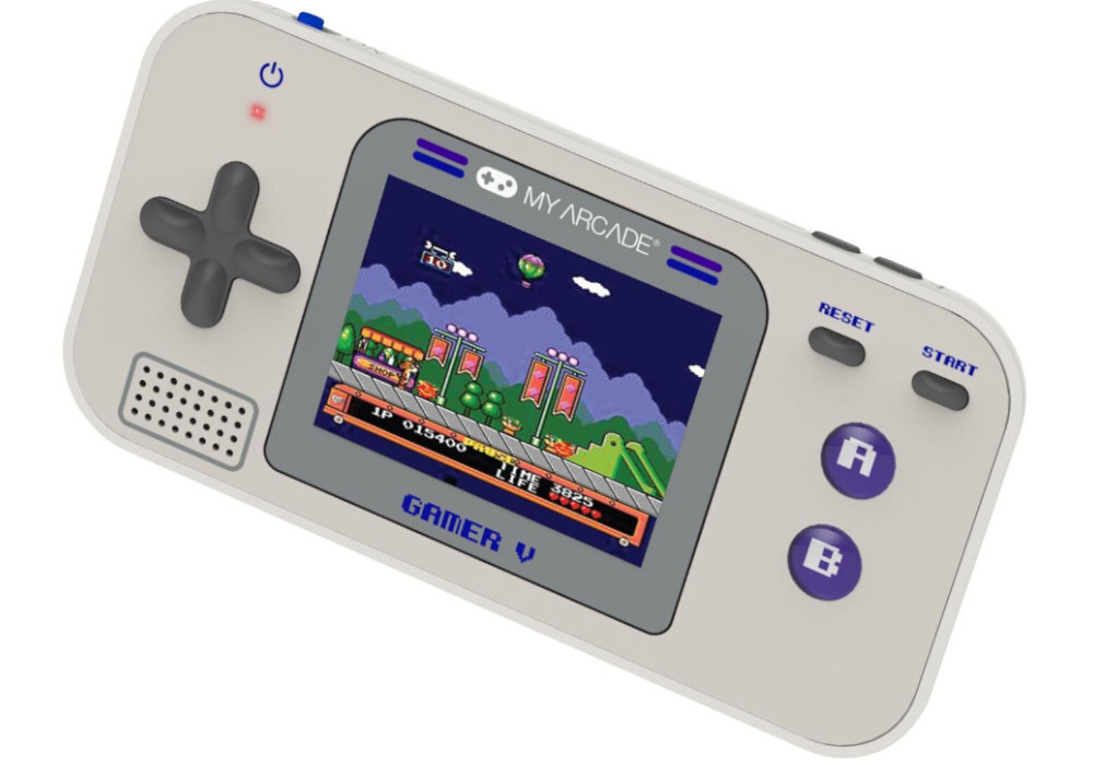 Konsola MY ARCADE DGUNL kompaktowa gra jakość dźwięk wyposażenie