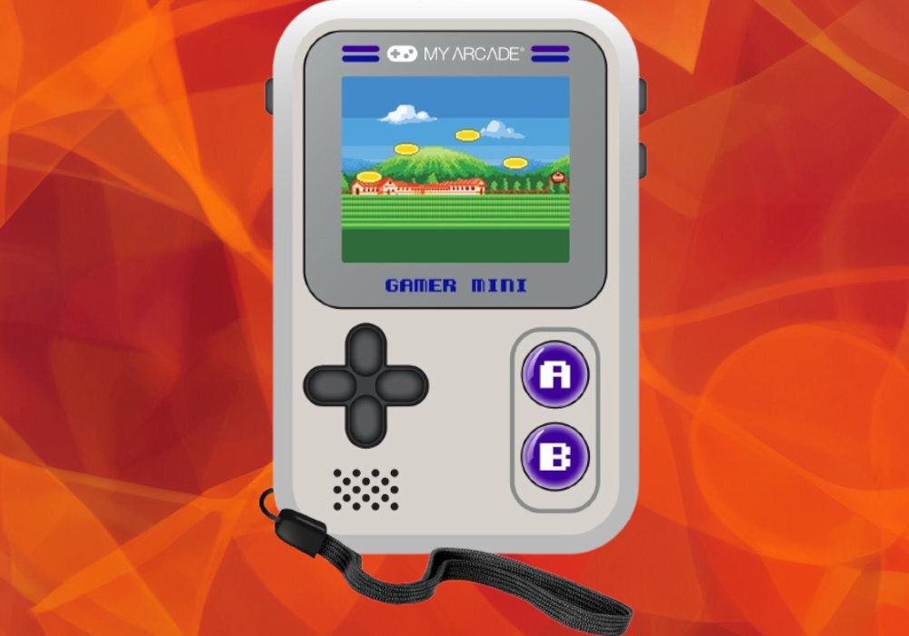 Konsola MY ARCADE DGUNL kompaktowa gra jakość dźwięk wyposażenie