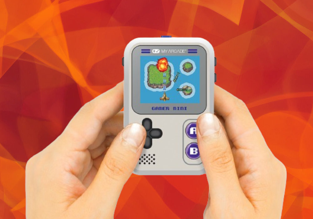 Konsola MY ARCADE DGUNL kompaktowa gra jakość dźwięk wyposażenie