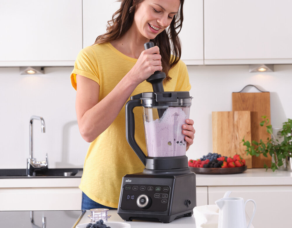 Blender kielichowy BRAUN Powerblend 9 JB9040 Łatwe czyszczenie