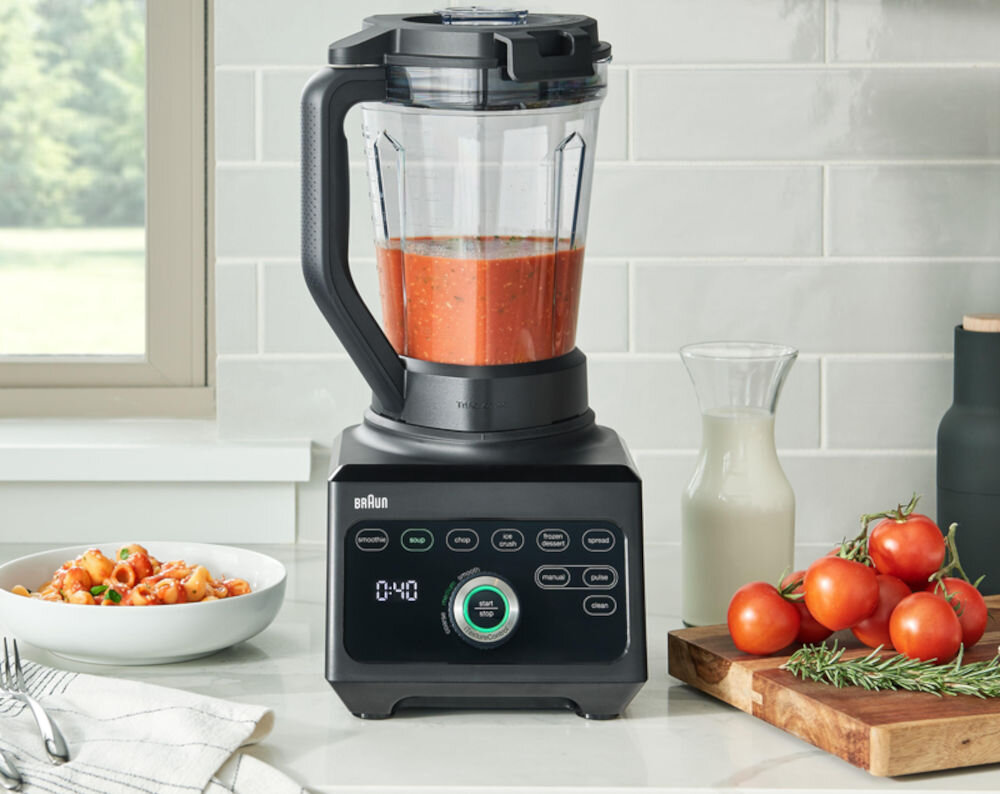 Blender kielichowy BRAUN Powerblend 9 JB9040 Wytrzymały silnik 45000 obrotów na minutę