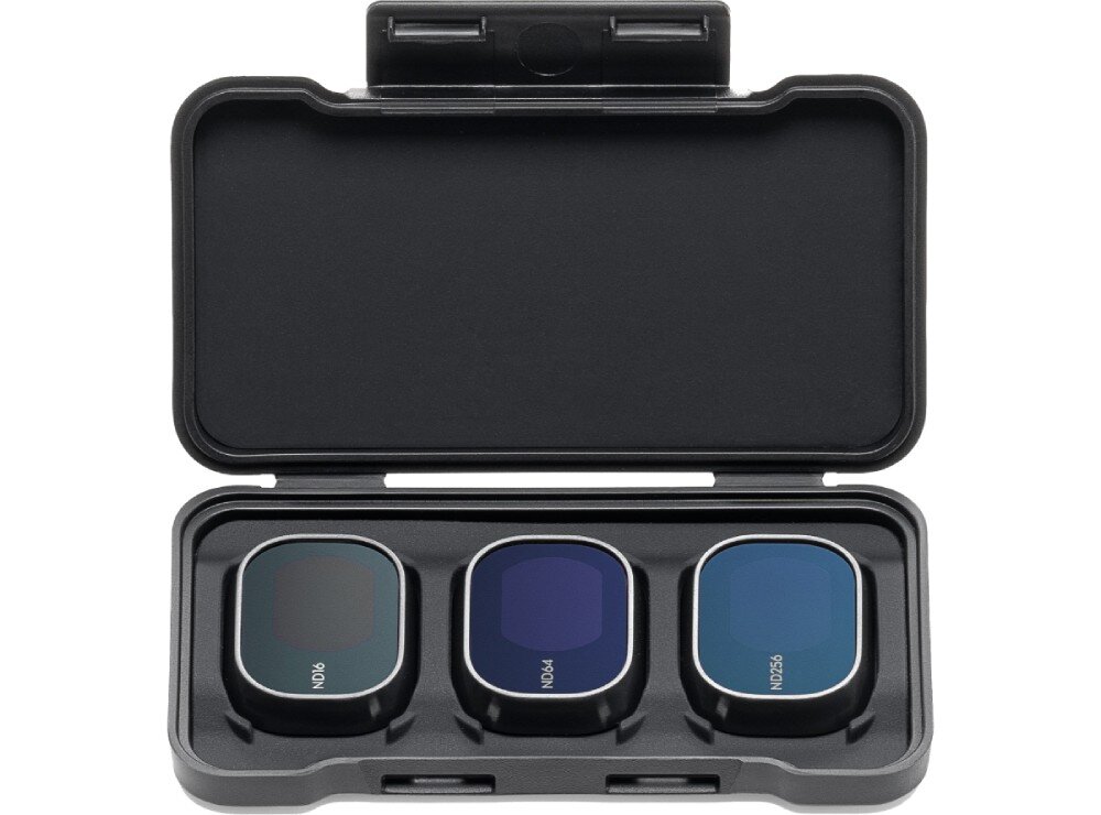 Zestaw filtrów DJI ND 16/64/256 do Mini 4 Pro waga konstrukcja dopasowanie etui