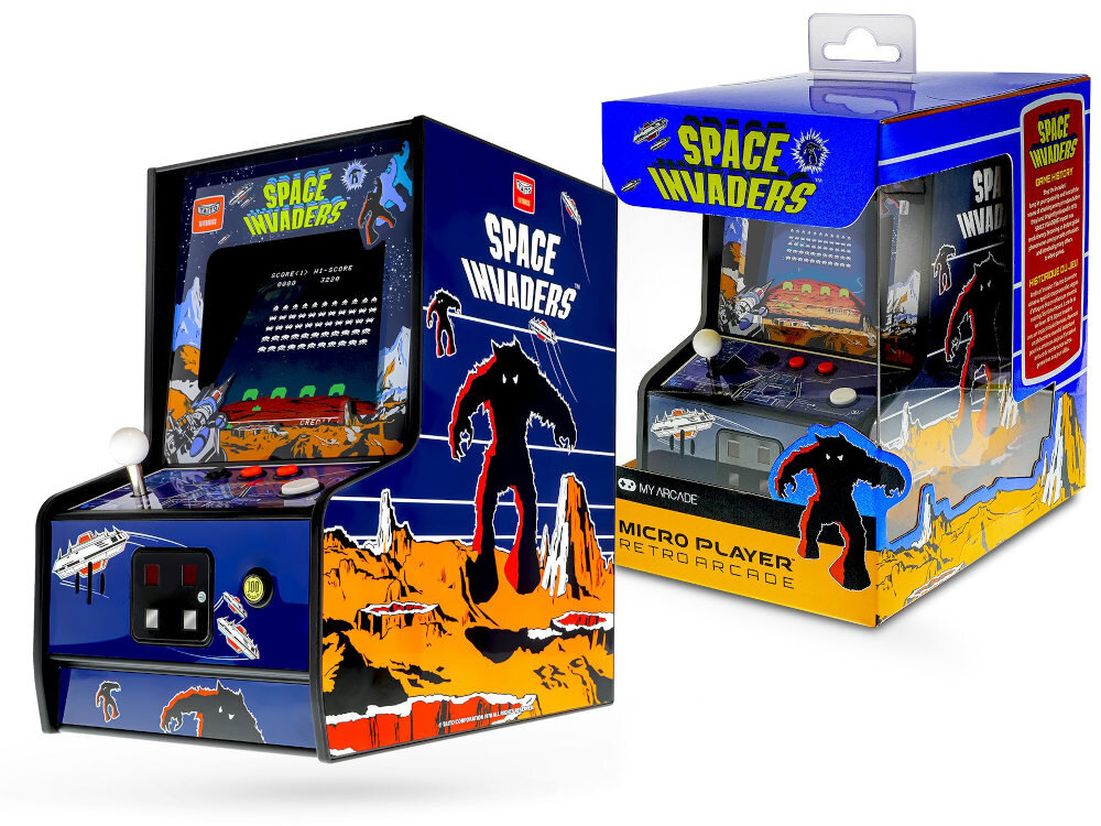 Konsola MY ARCADE DGUNL-3279 Mini gra grywalność retro dźwięk prywatność gniazdo słuchawkowe zasilanie grafika