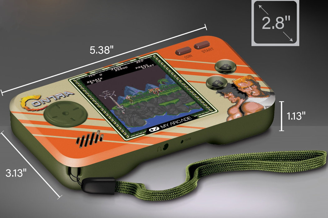 Konsola MY ARCADE DGUNL kompaktowa gra jakość dźwięk wyposażenie