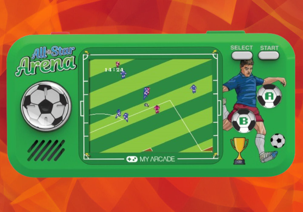Konsola MY ARCADE DGUNL kompaktowa gra jakość dźwięk wyposażenie