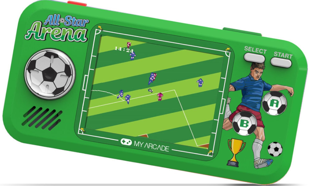 Konsola MY ARCADE DGUNL kompaktowa gra jakość dźwięk wyposażenie