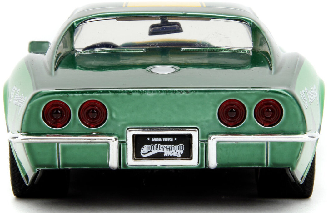 Samochód JADA TOYS Street Fighter 1969 Chevrolet Corvette Stingray ZL1 + figurka zabawa ruchomy jazda przygoda realizm
