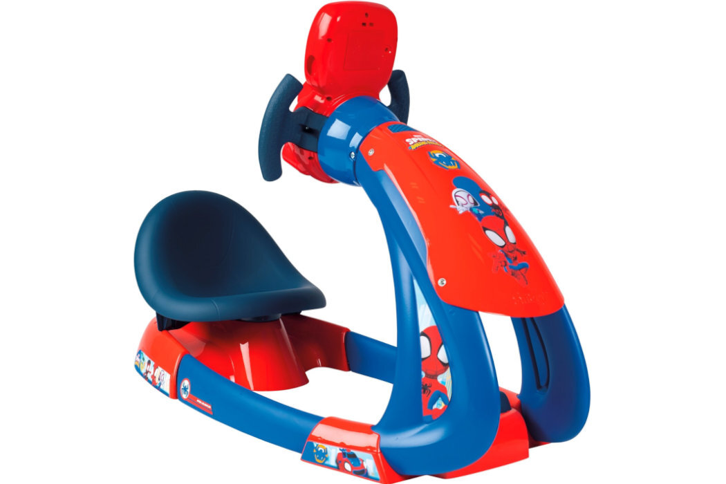 Zabawka symulator jazdy SMOBY Spidey i jego niesamowici przyjaciele V8 Driver 7600370218 wyposażenie zabawa nauka kosmos latanie astronauta