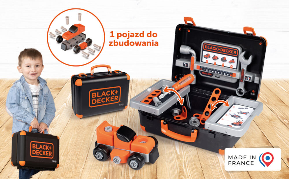 Zabawka walizka z narzędziami SMOBY Black Decker 7600360904